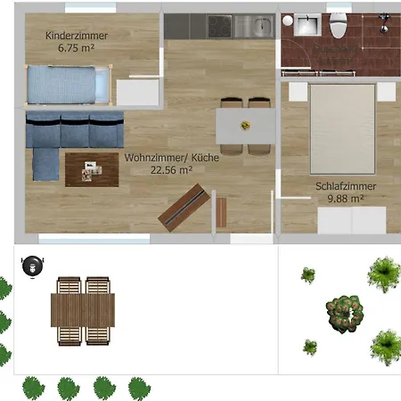 Holiday home Eichhoernchen *