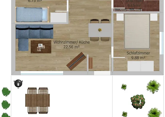 Dom wakacyjny Eichhoernchen *